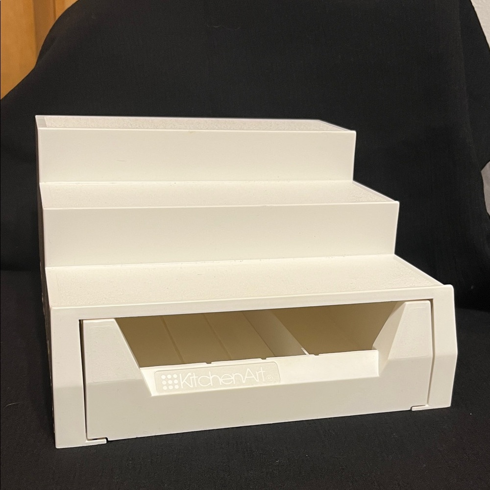 White Spice Rack Organizer